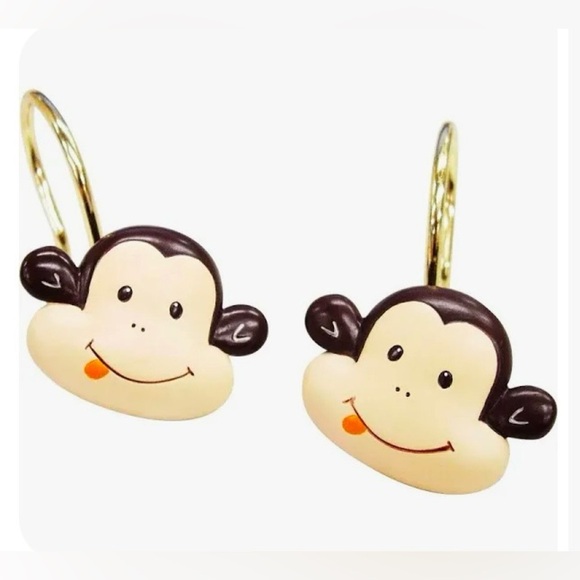 Mainstays Monkey Shower
Hooks, 12 Piece - Picture 1 of 7